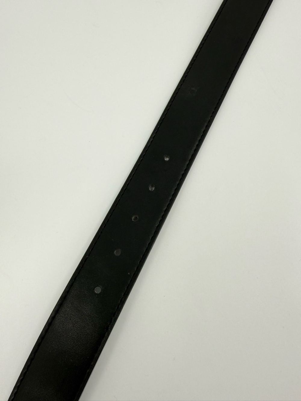 Gucci GG Marmont Wide Belt Black Leather Size 85/34 - Picture 10 of 13